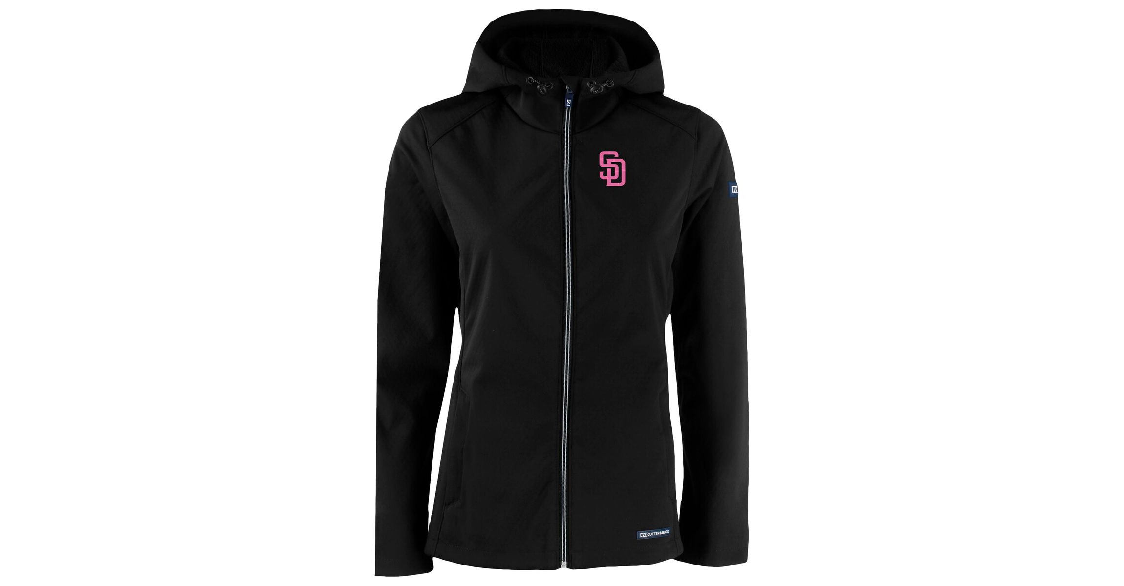 MLB San Diego Padres City Connect Evoke Eco Softshell Recycled Full-Zip Hoodie Jacket