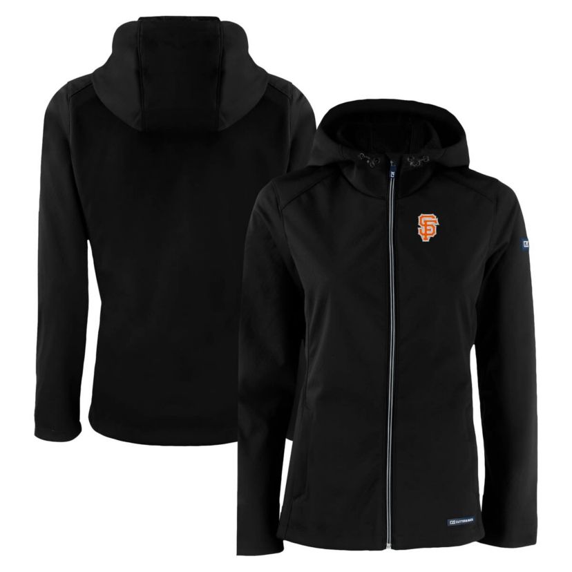 MLB San Francisco Giants City Connect Evoke Eco Softshell Recycled Full-Zip Hoodie Jacket