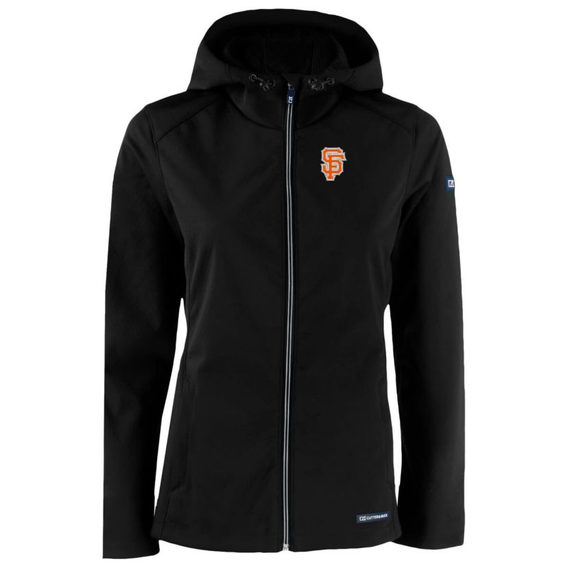 MLB San Francisco Giants City Connect Evoke Eco Softshell Recycled Full-Zip Hoodie Jacket