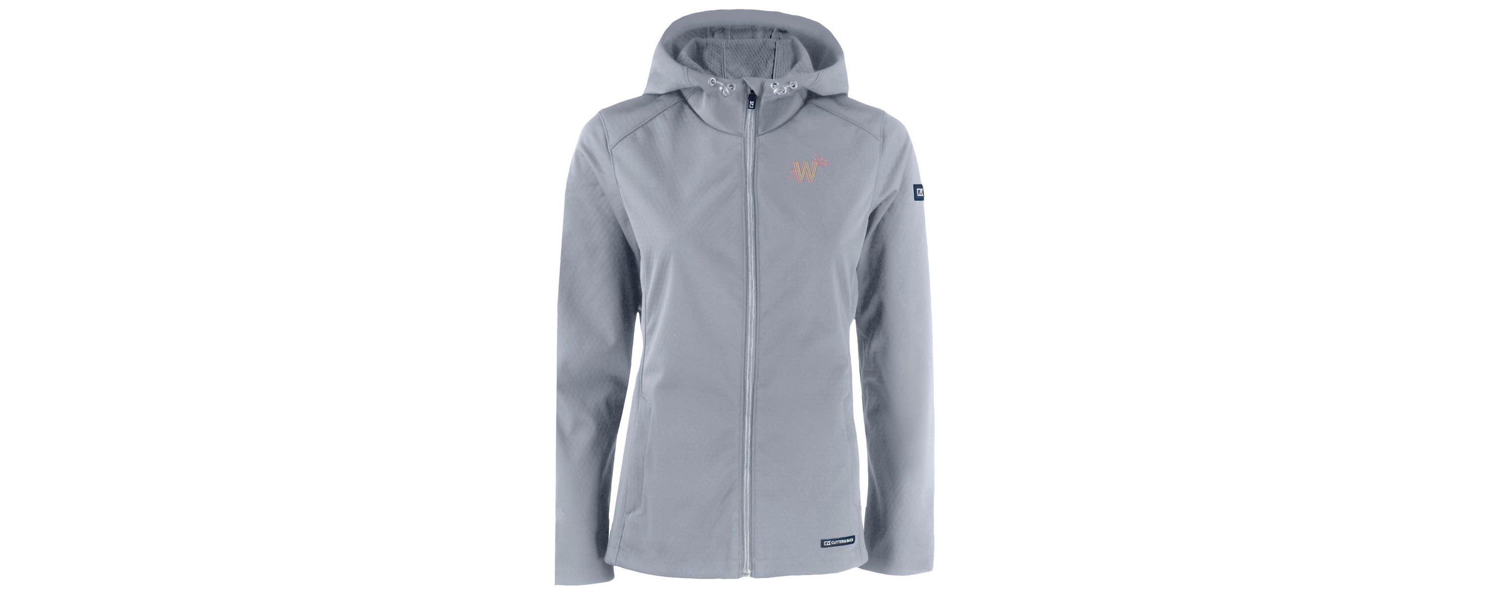 MLB Washington Nationals City Connect Evoke Eco Softshell Recycled Full-Zip Hoodie Jacket
