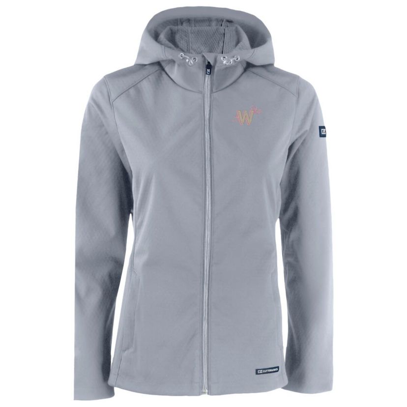 MLB Washington Nationals City Connect Evoke Eco Softshell Recycled Full-Zip Hoodie Jacket