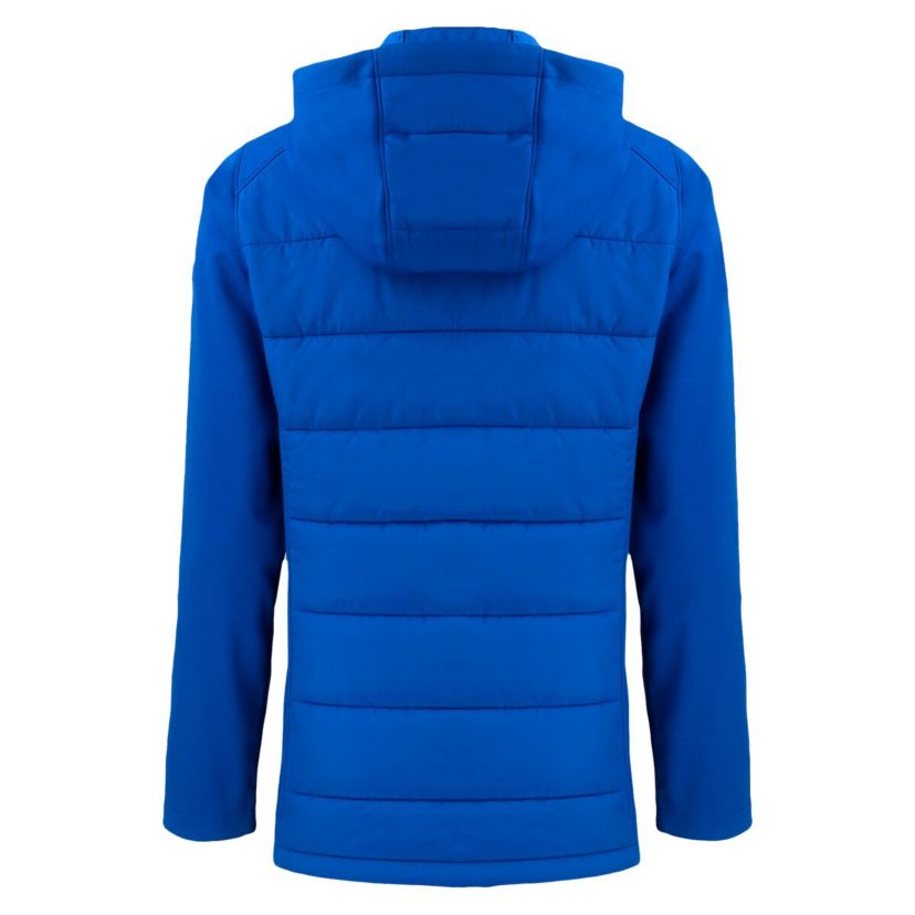MLB Kansas City Royals City Connect Evoke Hybrid Eco Softshell Recycled Full-Zip Hoodie Jacket