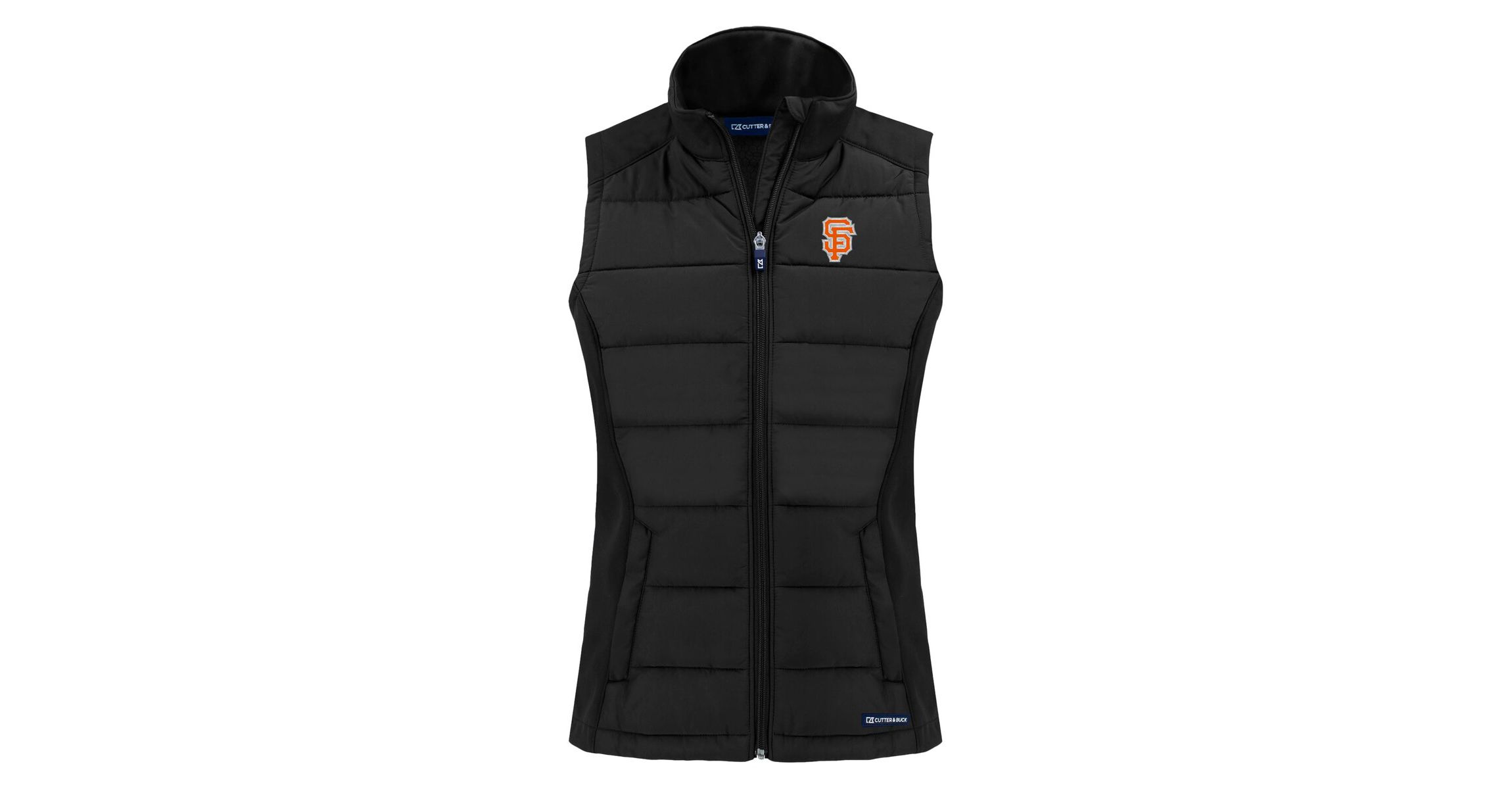 MLB San Francisco Giants City Connect Evoke Hybrid Eco Softshell Recycled Full-Zip Vest