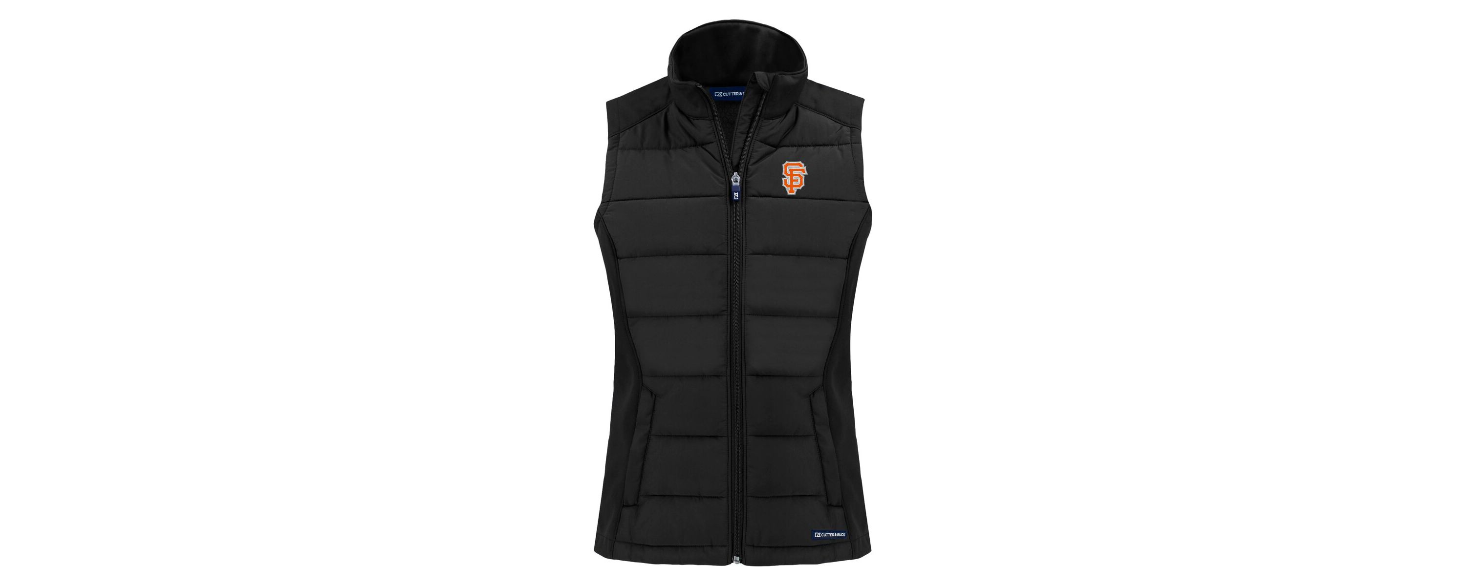 MLB San Francisco Giants City Connect Evoke Hybrid Eco Softshell Recycled Full-Zip Vest
