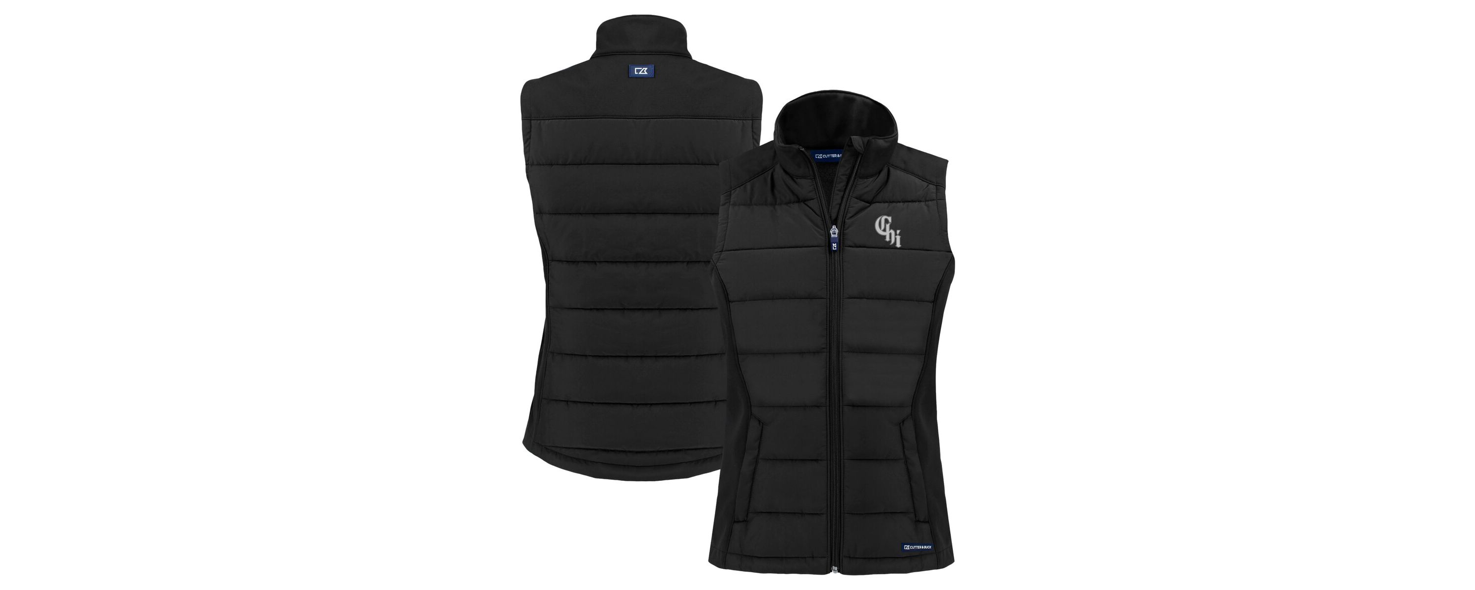 Chicago White Sox MLB Chicago Sox City Connect Evoke Hybrid Eco Softshell Recycled Full-Zip Vest
