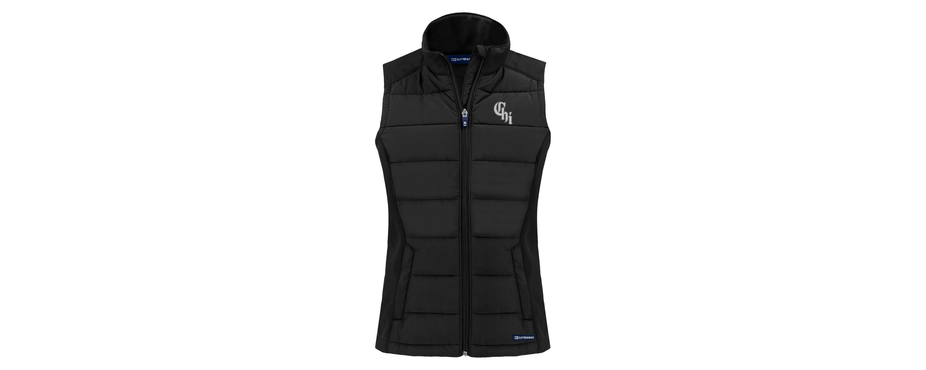 Chicago White Sox MLB Chicago Sox City Connect Evoke Hybrid Eco Softshell Recycled Full-Zip Vest
