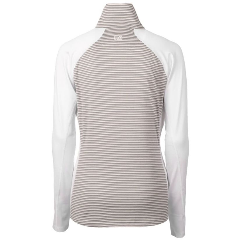 MLB San Diego Padres City Connect Forge Tonal Stripe Stretch Half-Zip Pullover Top