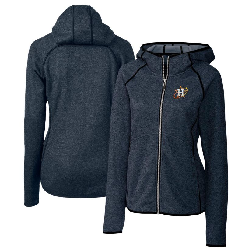 MLB Heather Houston Astros City Connect Mainsail Full-Zip Hooded Jacket