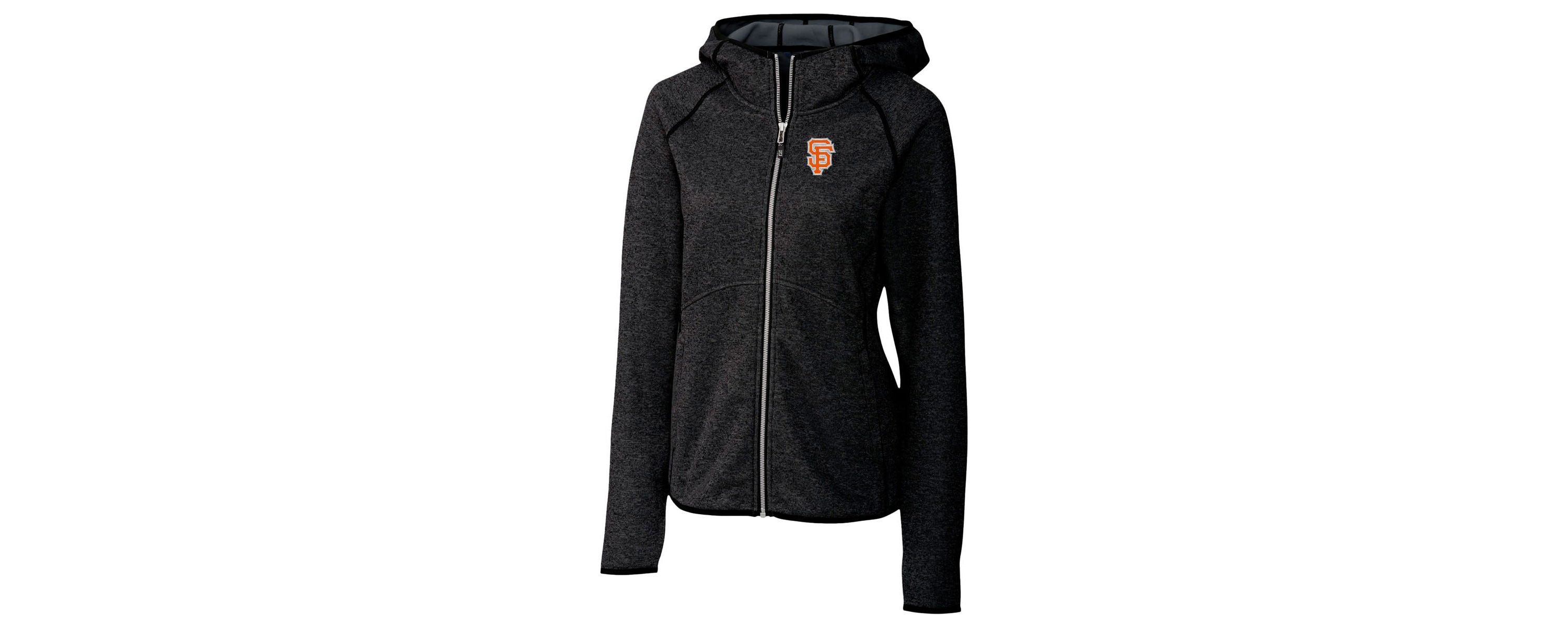 MLB Heather San Francisco Giants City Connect Mainsail Full-Zip Hooded Jacket