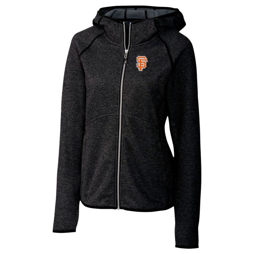 MLB Heather San Francisco Giants City Connect Mainsail Full-Zip Hooded Jacket