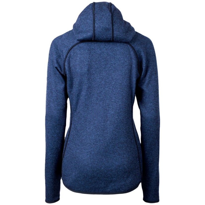MLB Heather Los Angeles Dodgers City Connect Mainsail Full-Zip Hooded Jacket