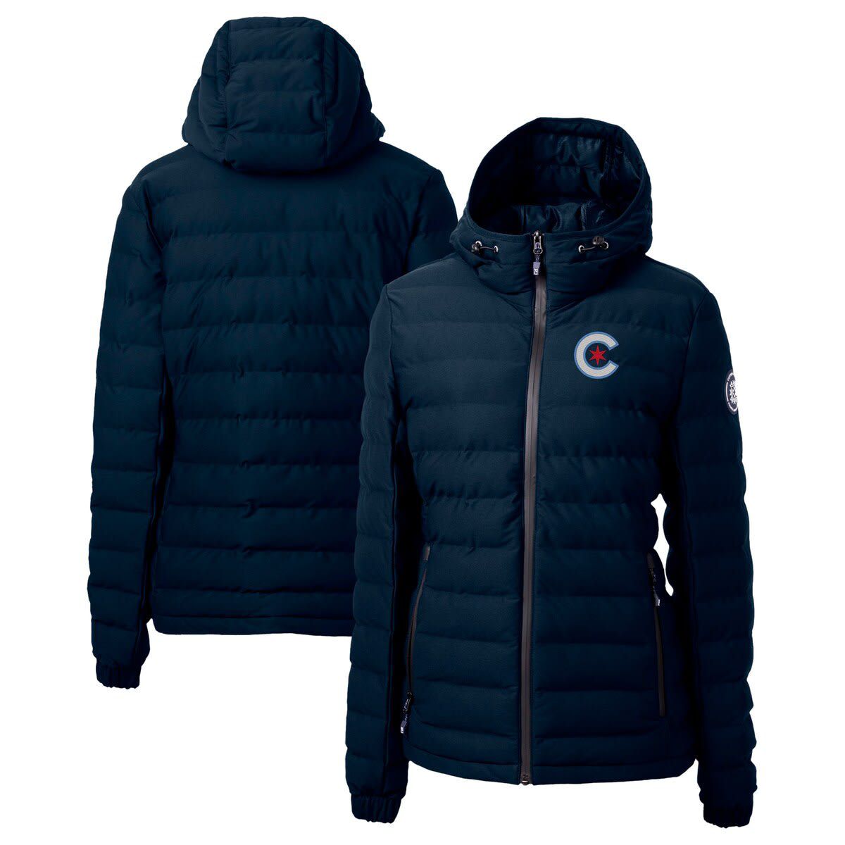MLB Chicago Cubs City Connect Mission Ridge Repreve Eco Insulated Full-Zip Puffer Jacket
