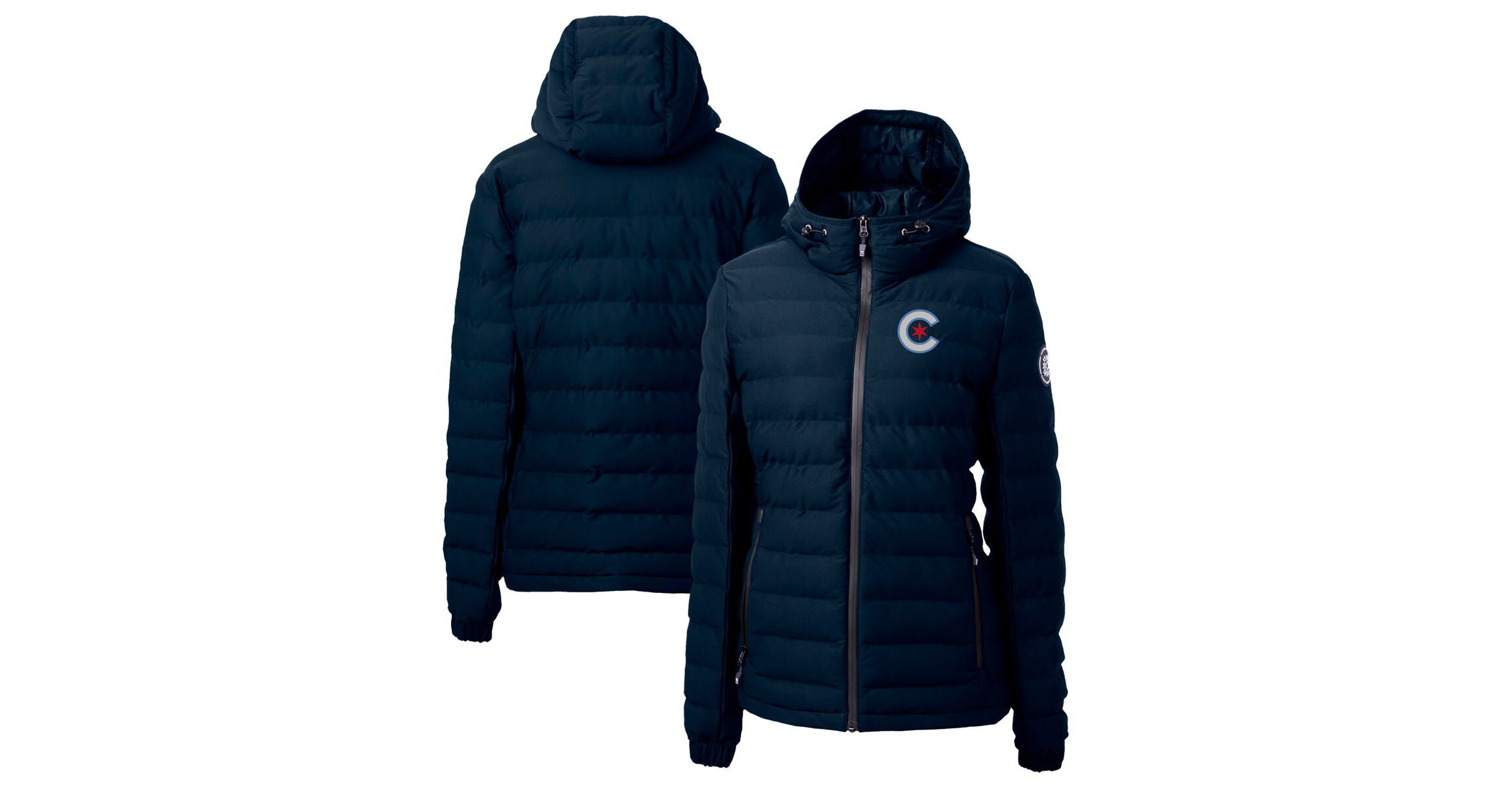 MLB Chicago Cubs City Connect Mission Ridge Repreve Eco Insulated Full-Zip Puffer Jacket