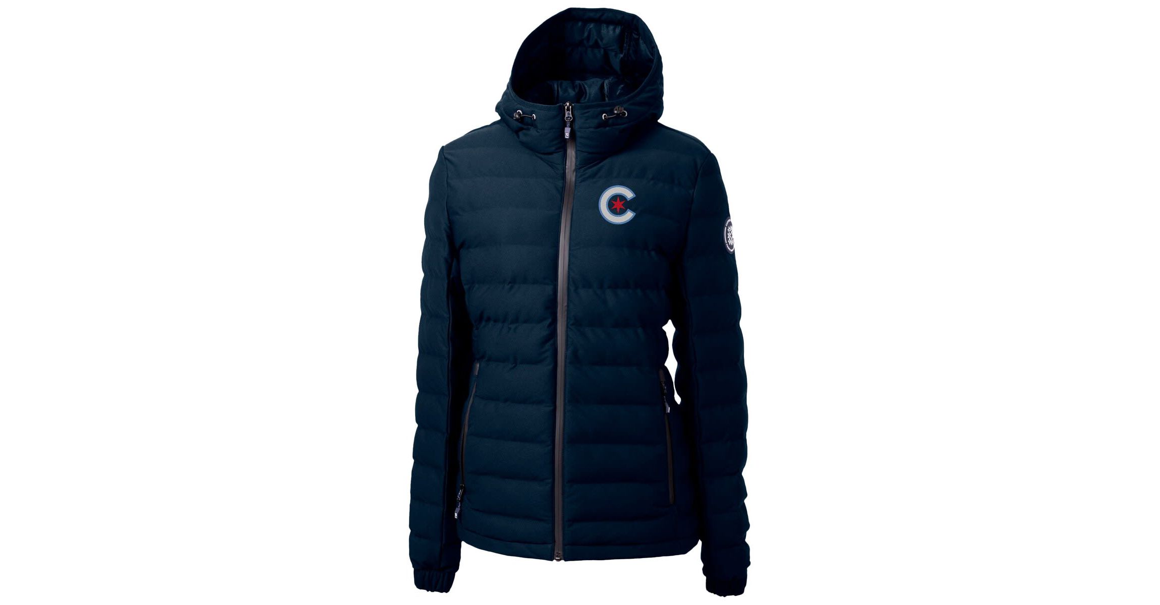 MLB Chicago Cubs City Connect Mission Ridge Repreve Eco Insulated Full-Zip Puffer Jacket