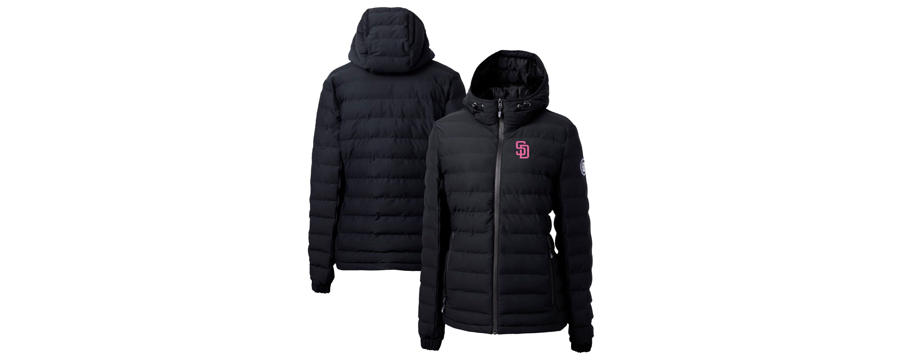 MLB San Diego Padres City Connect Mission Ridge Repreve Eco Insulated Full-Zip Puffer Jacket
