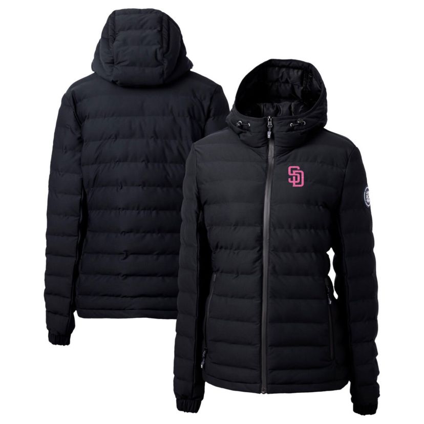 MLB San Diego Padres City Connect Mission Ridge Repreve Eco Insulated Full-Zip Puffer Jacket