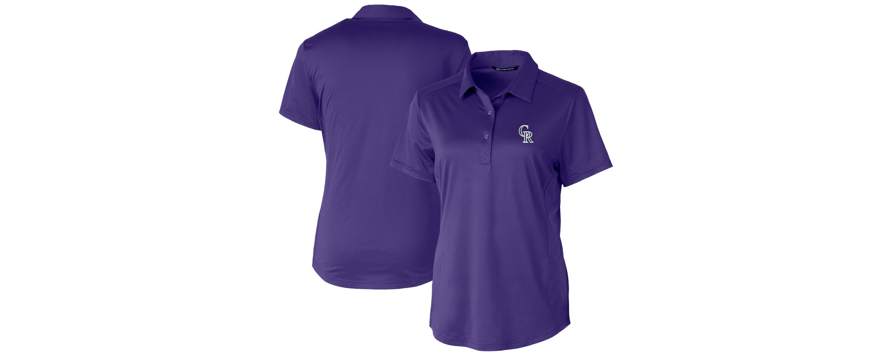 MLB Colorado Rockies City Connect Prospect Textured Stretch Polo