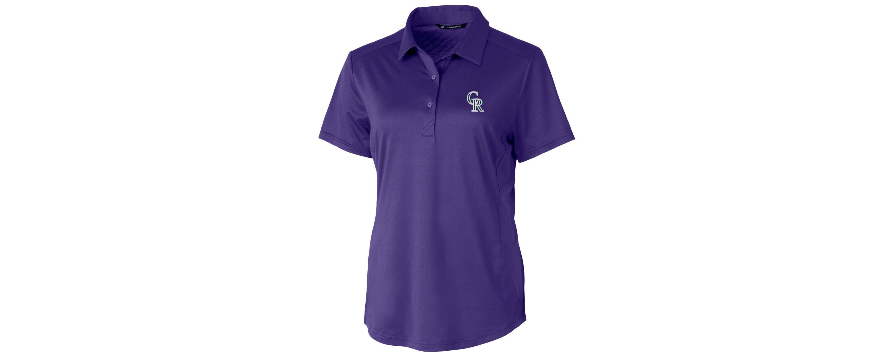 MLB Colorado Rockies City Connect Prospect Textured Stretch Polo