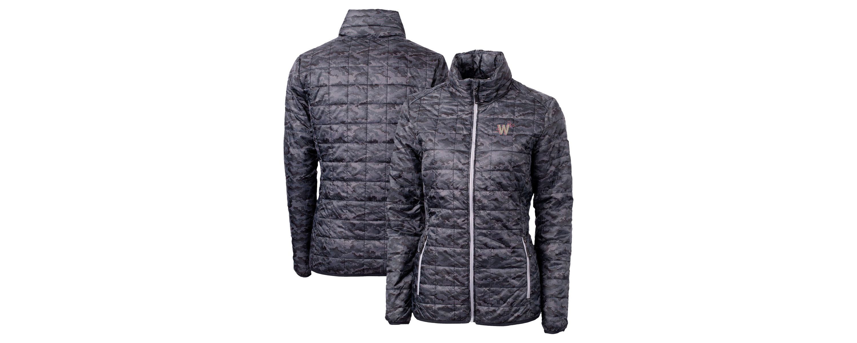 MLB Washington Nationals City Connect Rainier PrimaLoft Eco Insulated Full-Zip Printed Puffer Jacket