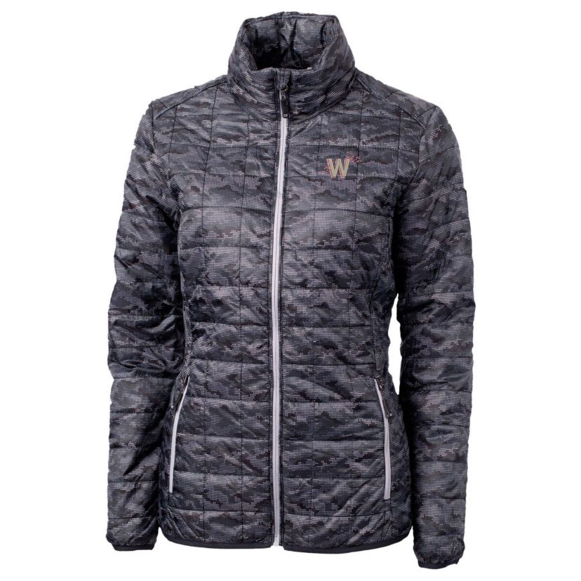 MLB Washington Nationals City Connect Rainier PrimaLoft Eco Insulated Full-Zip Printed Puffer Jacket