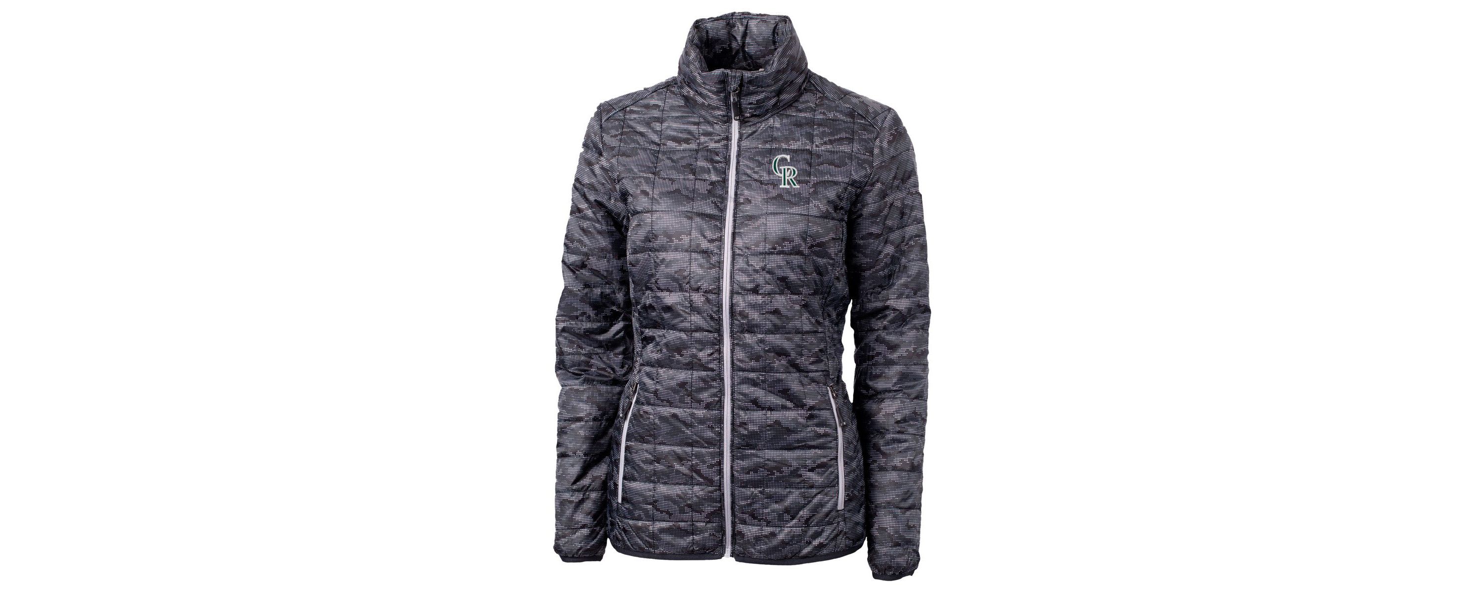 MLB Colorado Rockies City Connect Rainier PrimaLoft Eco Insulated Full-Zip Printed Puffer Jacket