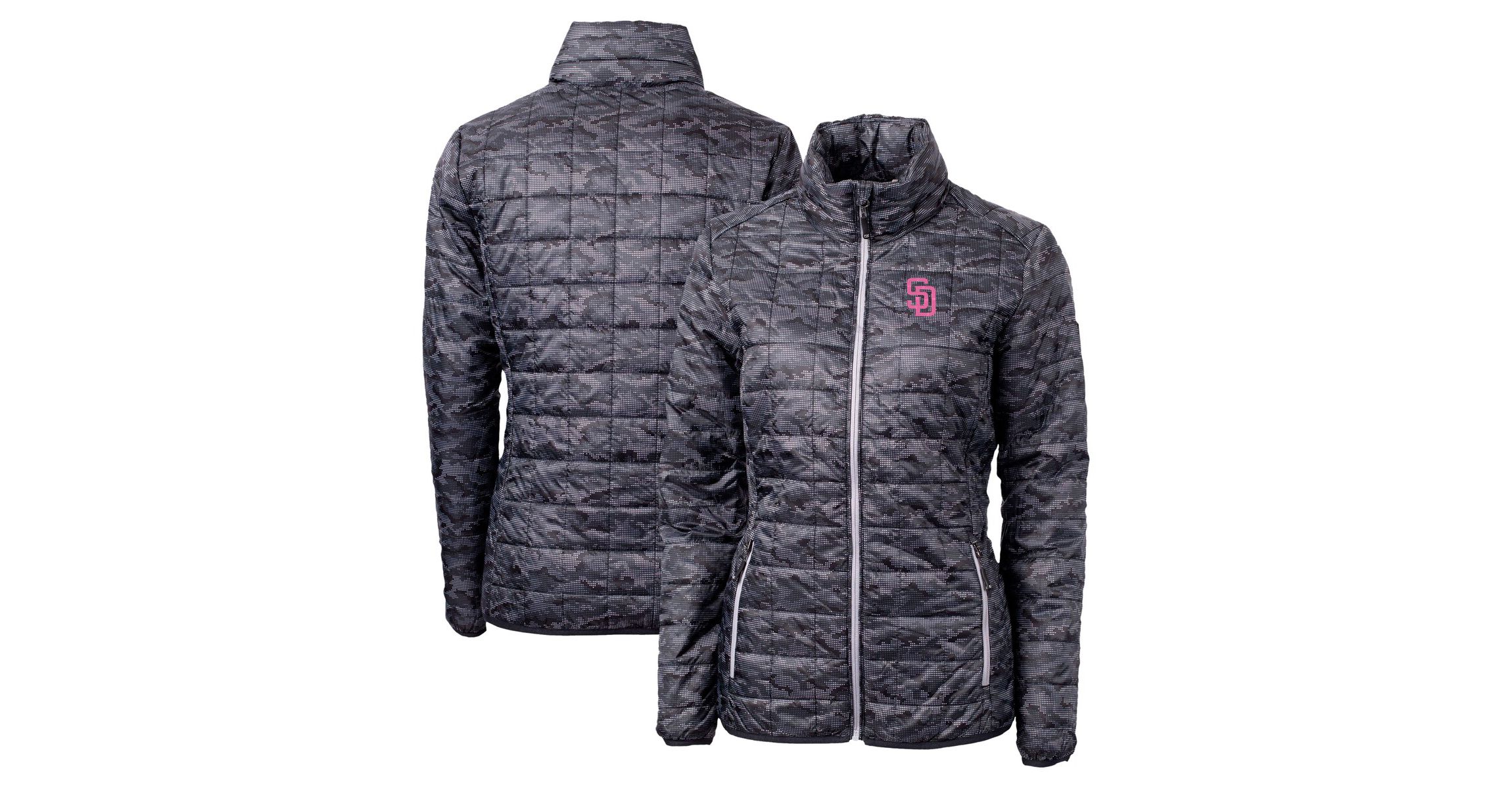 MLB San Diego Padres City Connect Rainier PrimaLoft Eco Insulated Full-Zip Printed Puffer Jacket