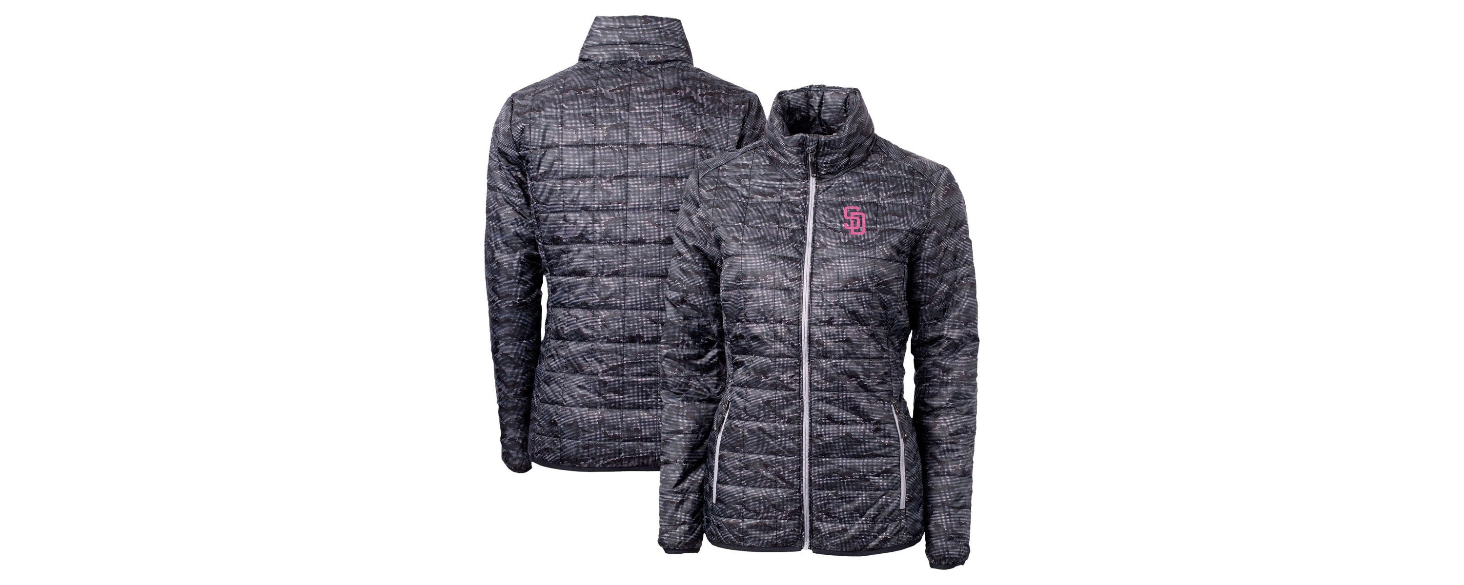 MLB San Diego Padres City Connect Rainier PrimaLoft Eco Insulated Full-Zip Printed Puffer Jacket