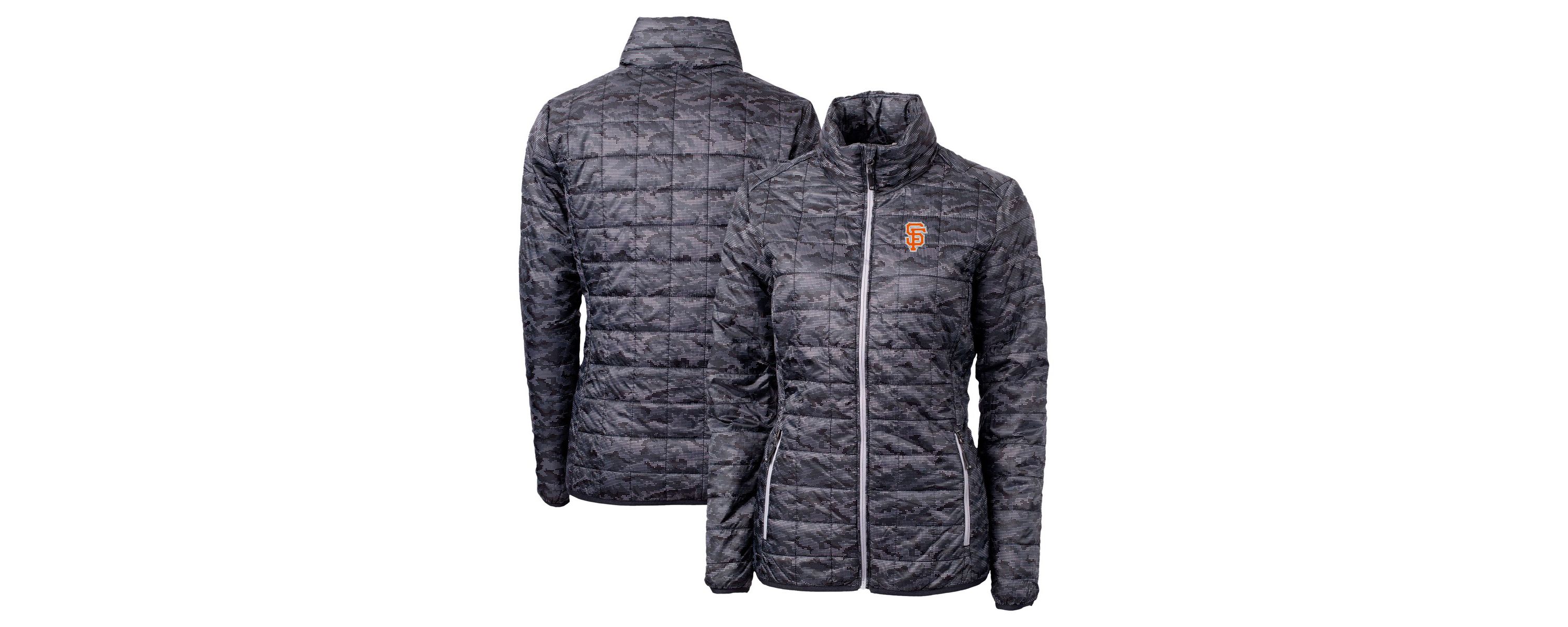 MLB San Francisco Giants City Connect Rainier PrimaLoft Eco Insulated Full-Zip Printed Puffer Jacket
