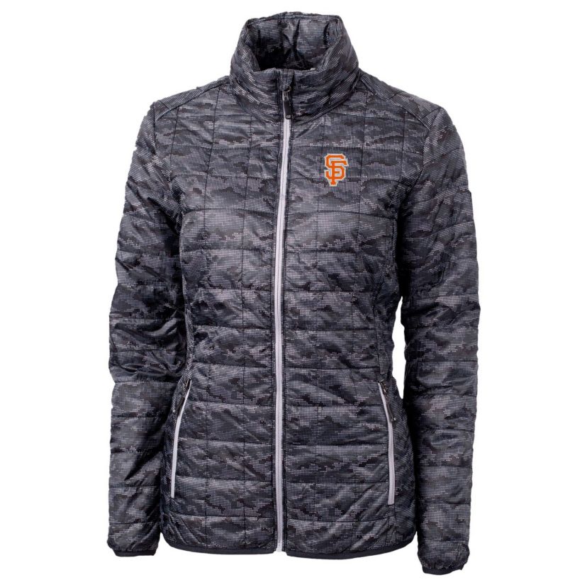 MLB San Francisco Giants City Connect Rainier PrimaLoft Eco Insulated Full-Zip Printed Puffer Jacket