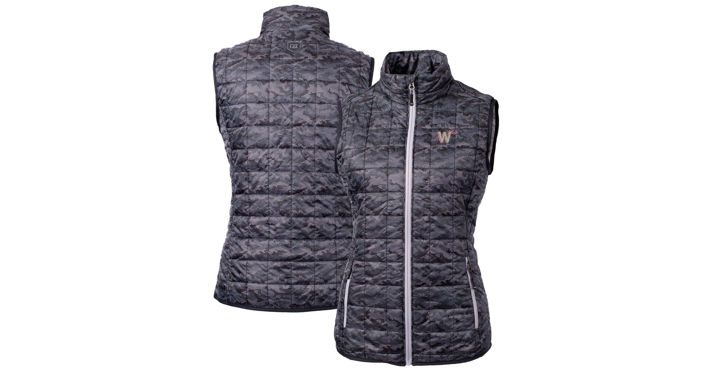 MLB Washington Nationals City Connect Rainier PrimaLoft Eco Insulated Full-Zip Printed Puffer Vest