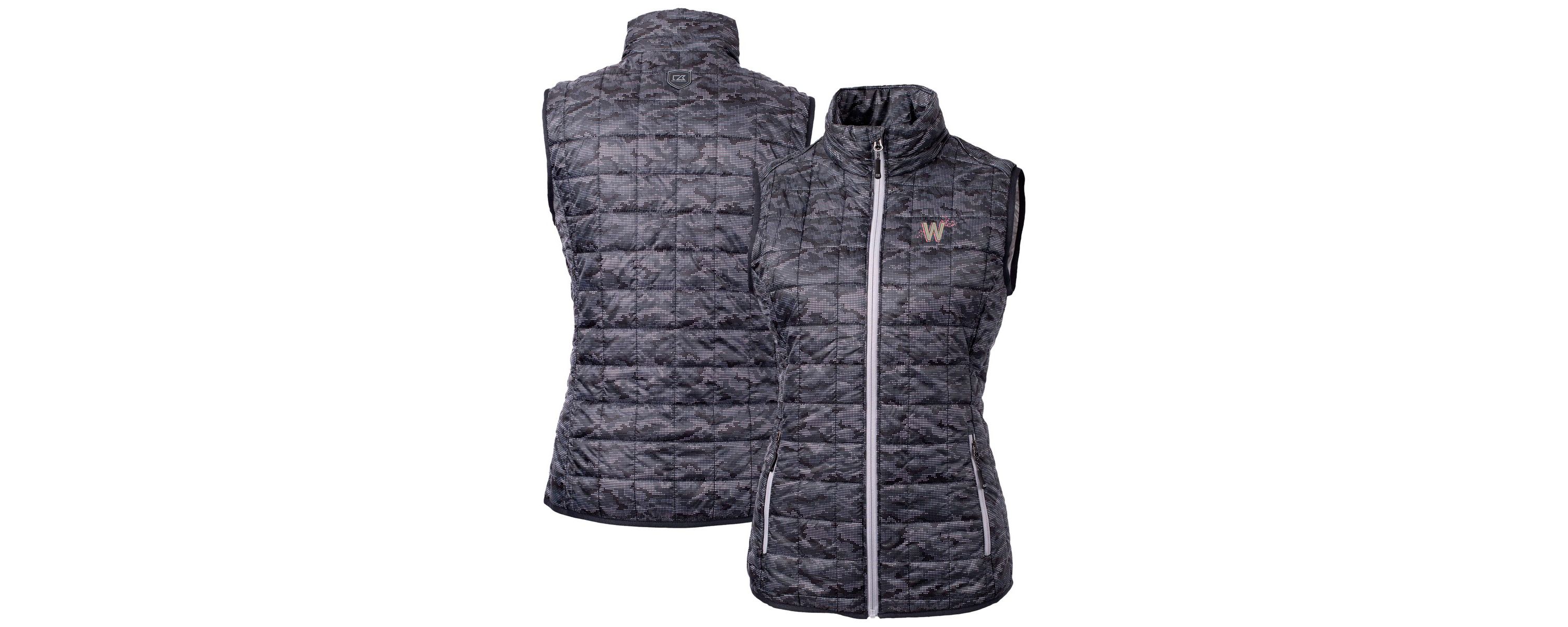 MLB Washington Nationals City Connect Rainier PrimaLoft Eco Insulated Full-Zip Printed Puffer Vest