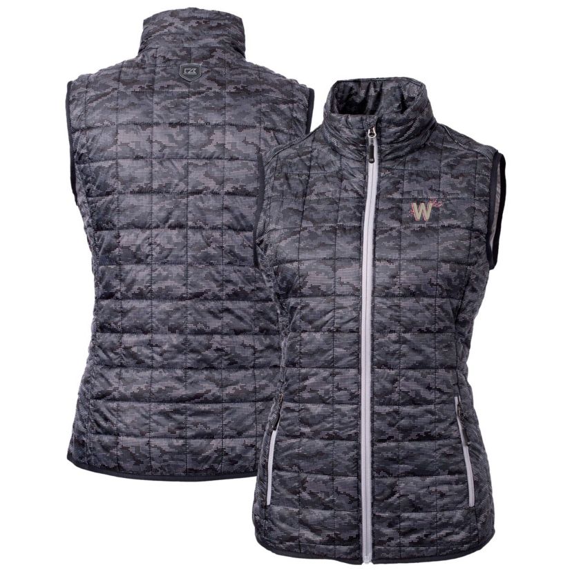 MLB Washington Nationals City Connect Rainier PrimaLoft Eco Insulated Full-Zip Printed Puffer Vest
