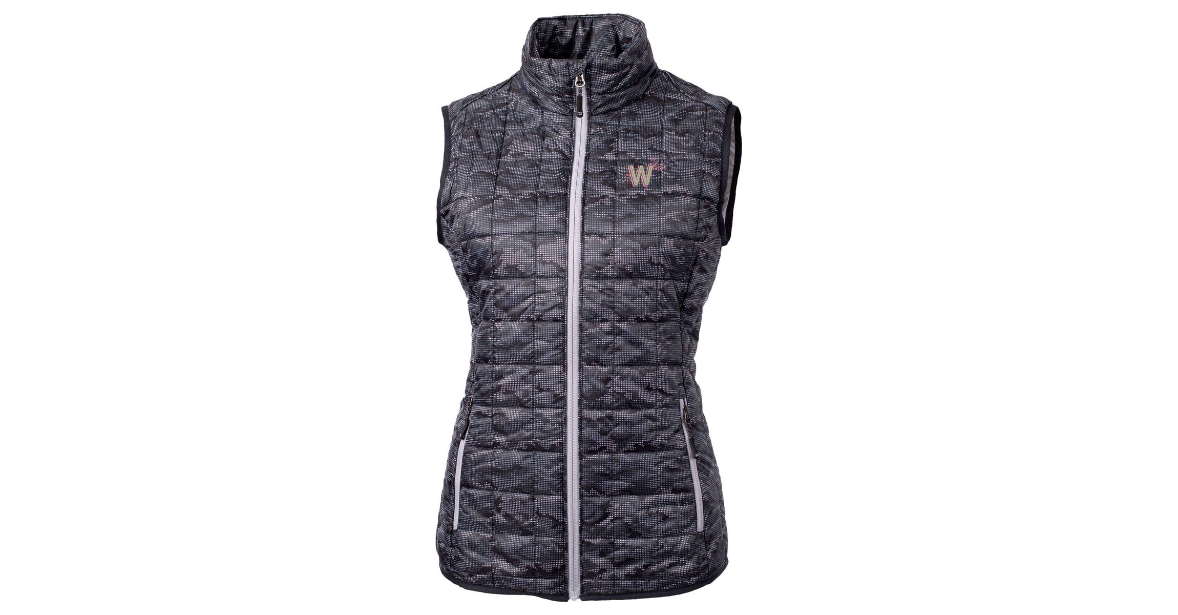 MLB Washington Nationals City Connect Rainier PrimaLoft Eco Insulated Full-Zip Printed Puffer Vest