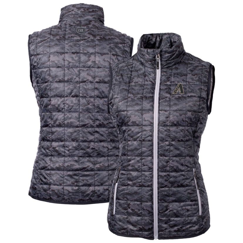 MLB Arizona Diamondbacks City Connect Rainier PrimaLoft Eco Insulated Full-Zip Printed Puffer Vest