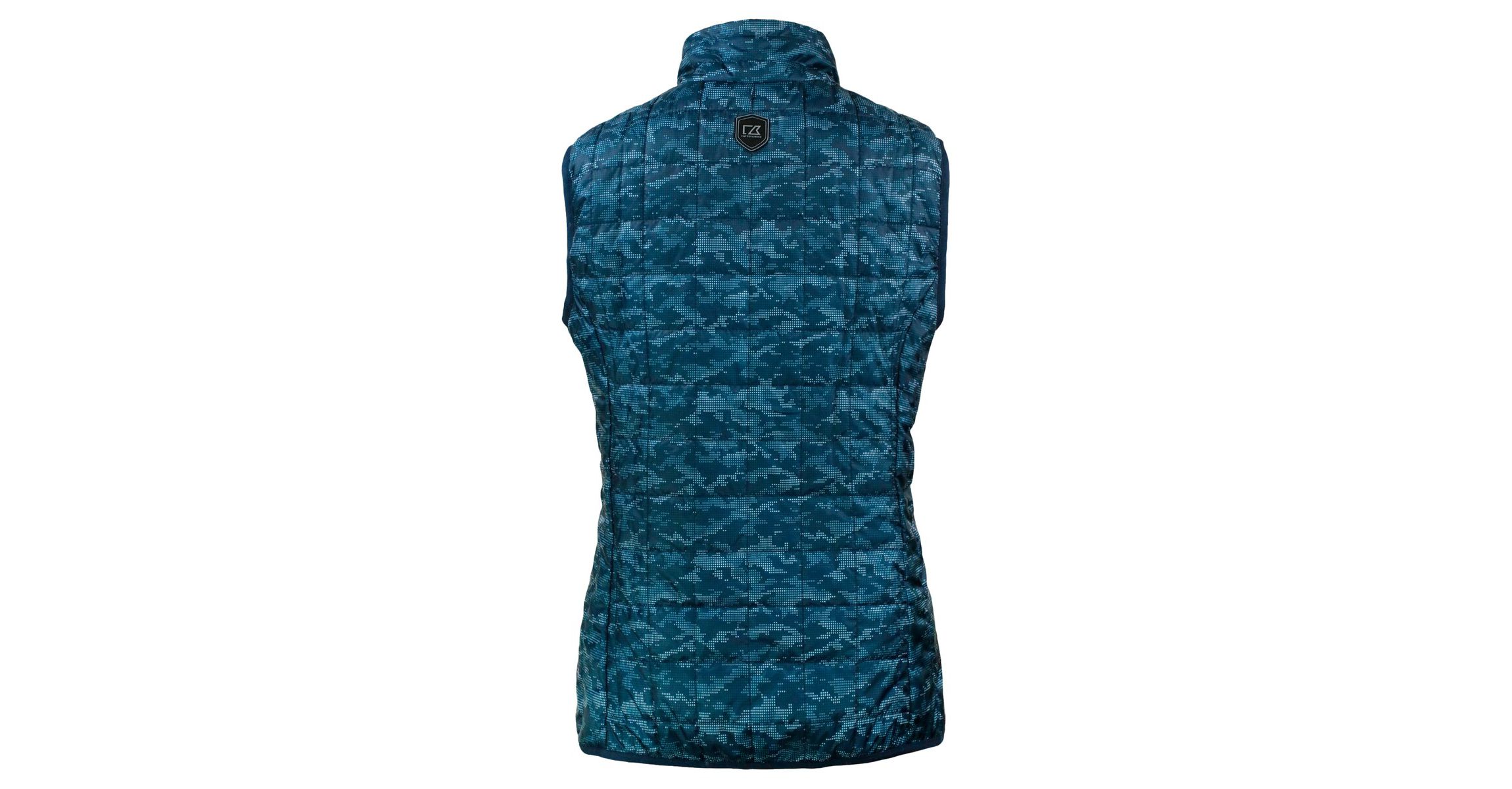MLB Milwaukee Brewers City Connect Rainier PrimaLoft Eco Insulated Full-Zip Printed Puffer Vest