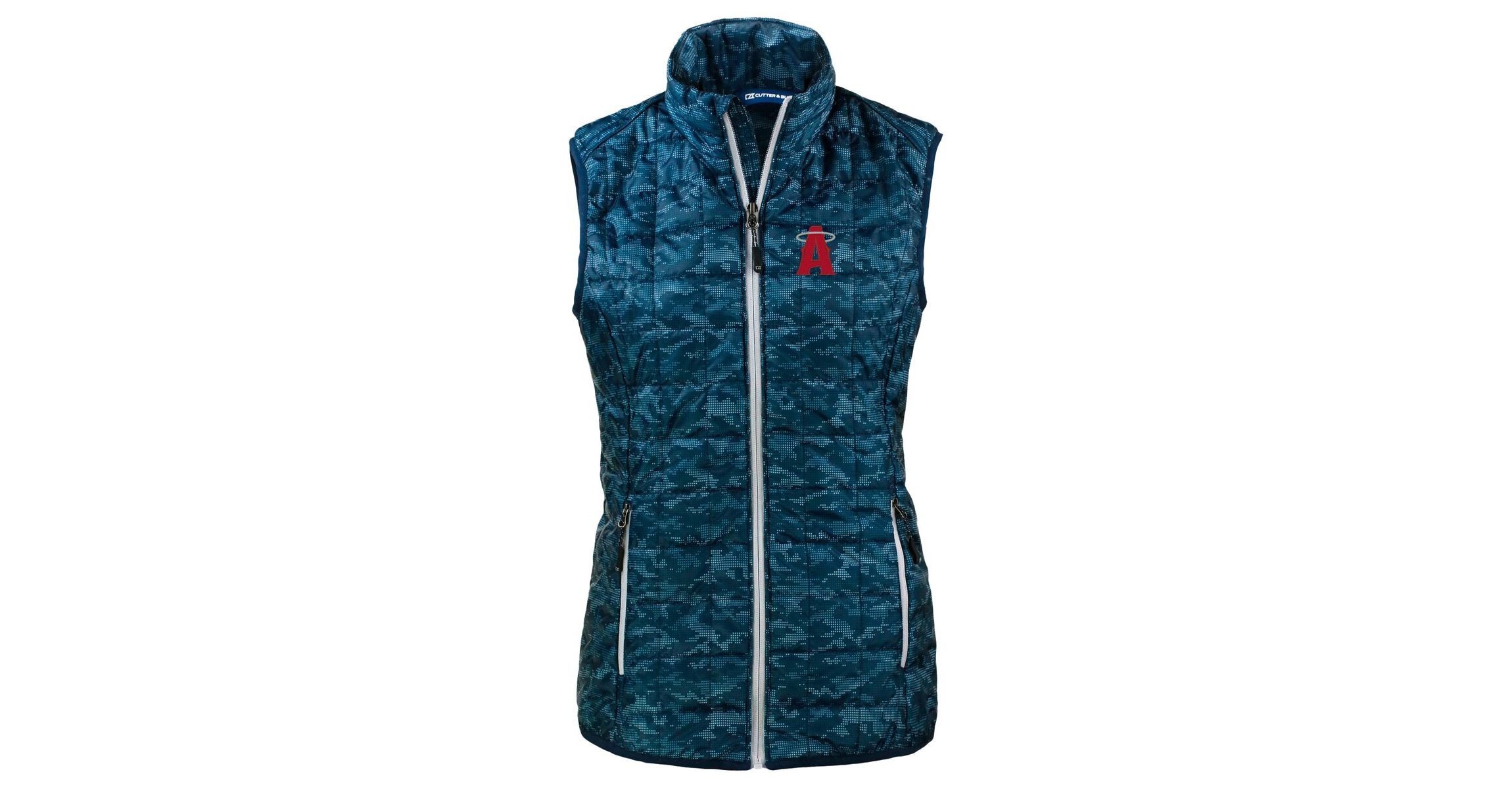 MLB Los Angeles Angels City Connect Rainier PrimaLoft Eco Insulated Full-Zip Printed Puffer Vest