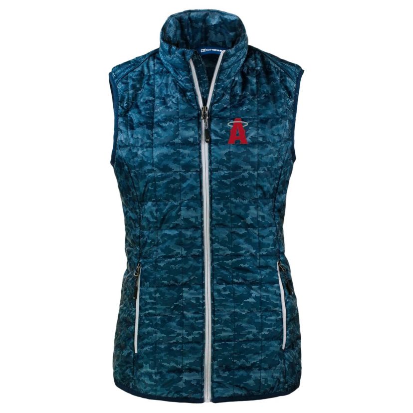 MLB Los Angeles Angels City Connect Rainier PrimaLoft Eco Insulated Full-Zip Printed Puffer Vest