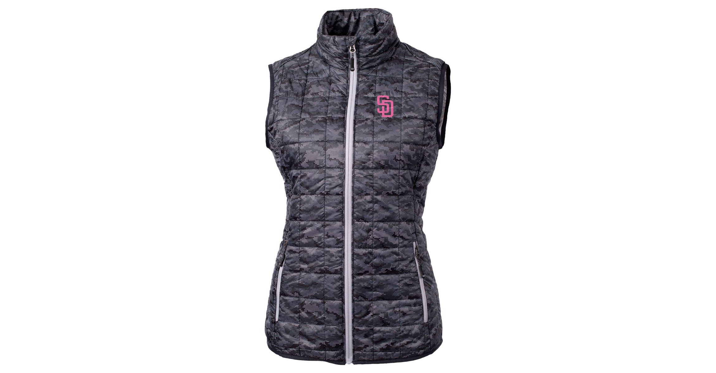 MLB San Diego Padres City Connect Rainier PrimaLoft Eco Insulated Full-Zip Printed Puffer Vest