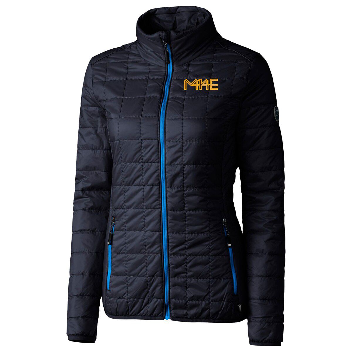 MLB Milwaukee Brewers City Connect Rainier PrimaLoft Eco Insulated Full-Zip Puffer Jacket