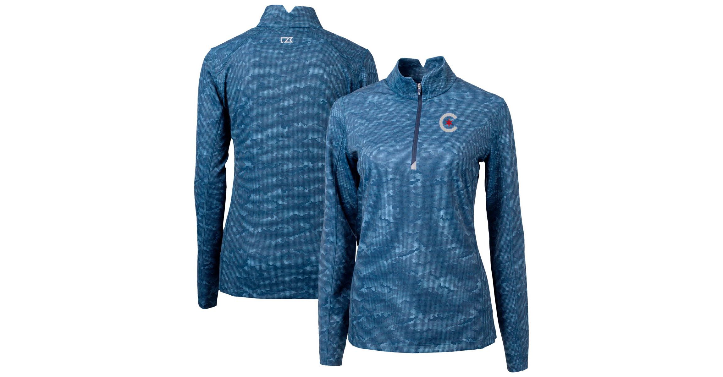 MLB Chicago Cubs City Connect Traverse Stretch Quarter-Zip Pullover Top