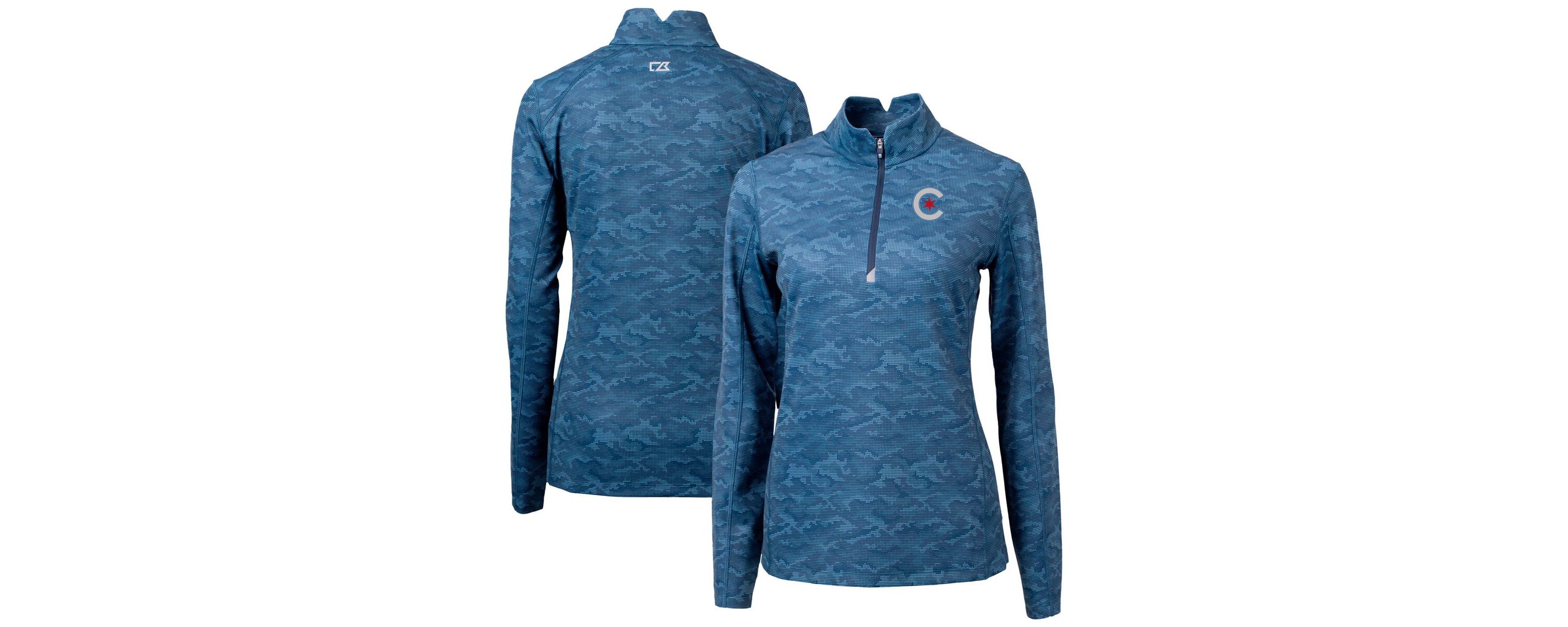 MLB Chicago Cubs City Connect Traverse Stretch Quarter-Zip Pullover Top