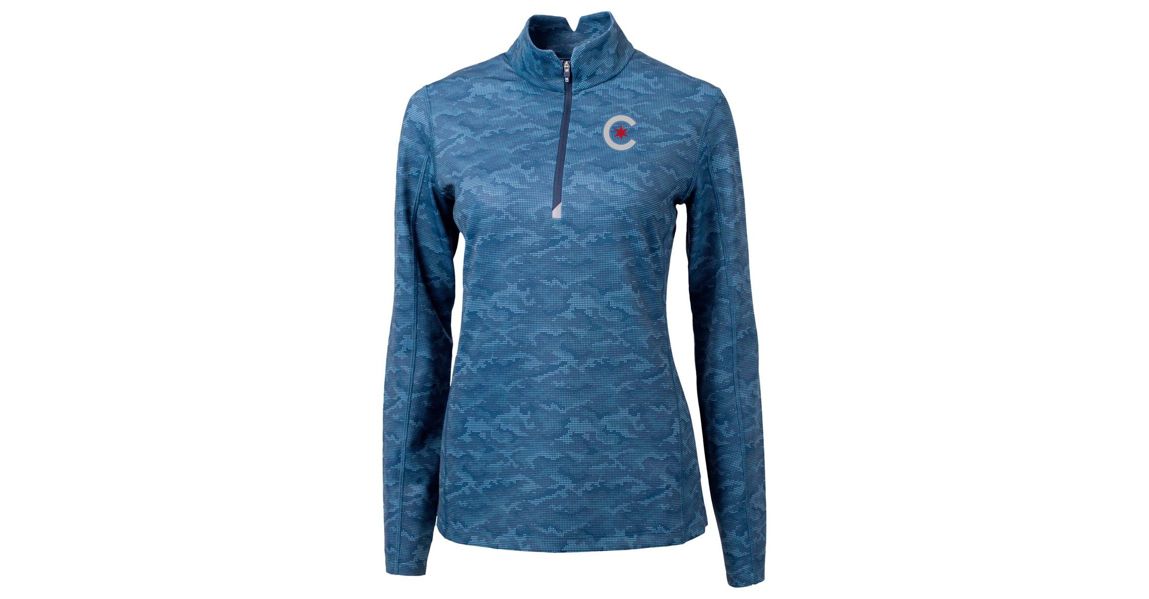 MLB Chicago Cubs City Connect Traverse Stretch Quarter-Zip Pullover Top