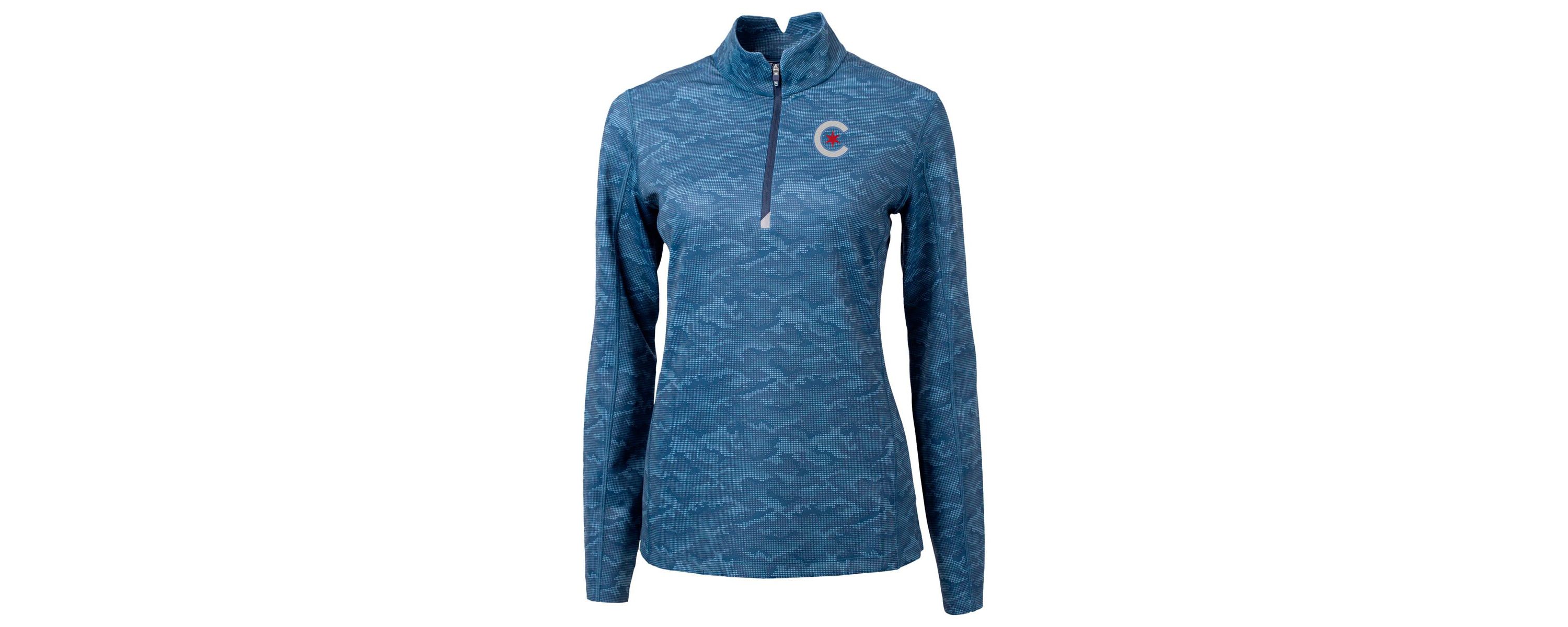 MLB Chicago Cubs City Connect Traverse Stretch Quarter-Zip Pullover Top