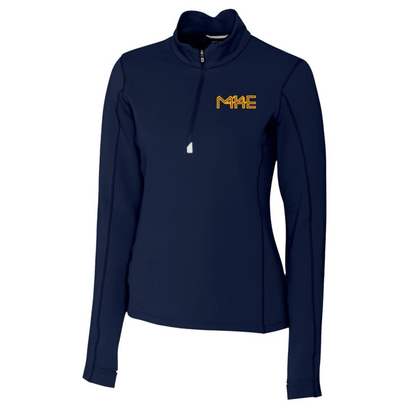 MLB Milwaukee Brewers City Connect Traverse Stretch Quarter-Zip Pullover Top