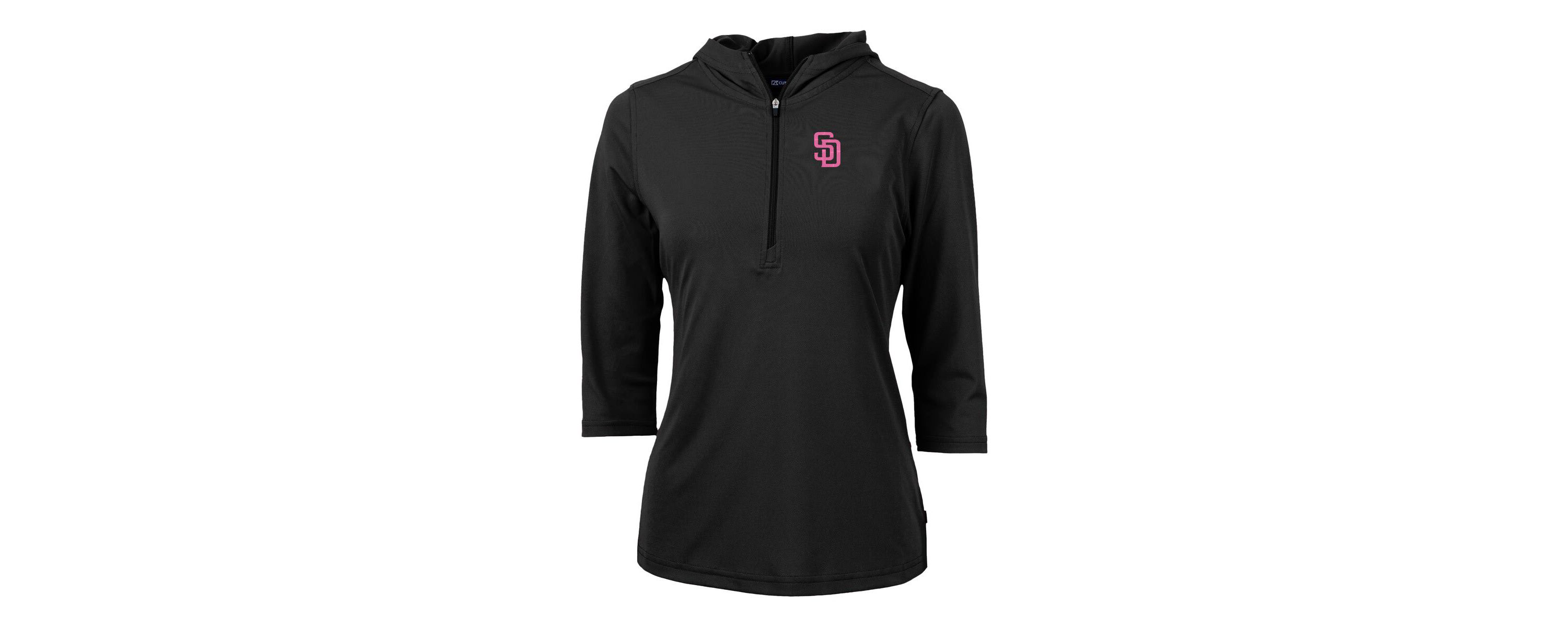 MLB San Diego Padres City Connect Virtue Eco Pique Recycled Half-Zip Pullover Hoodie