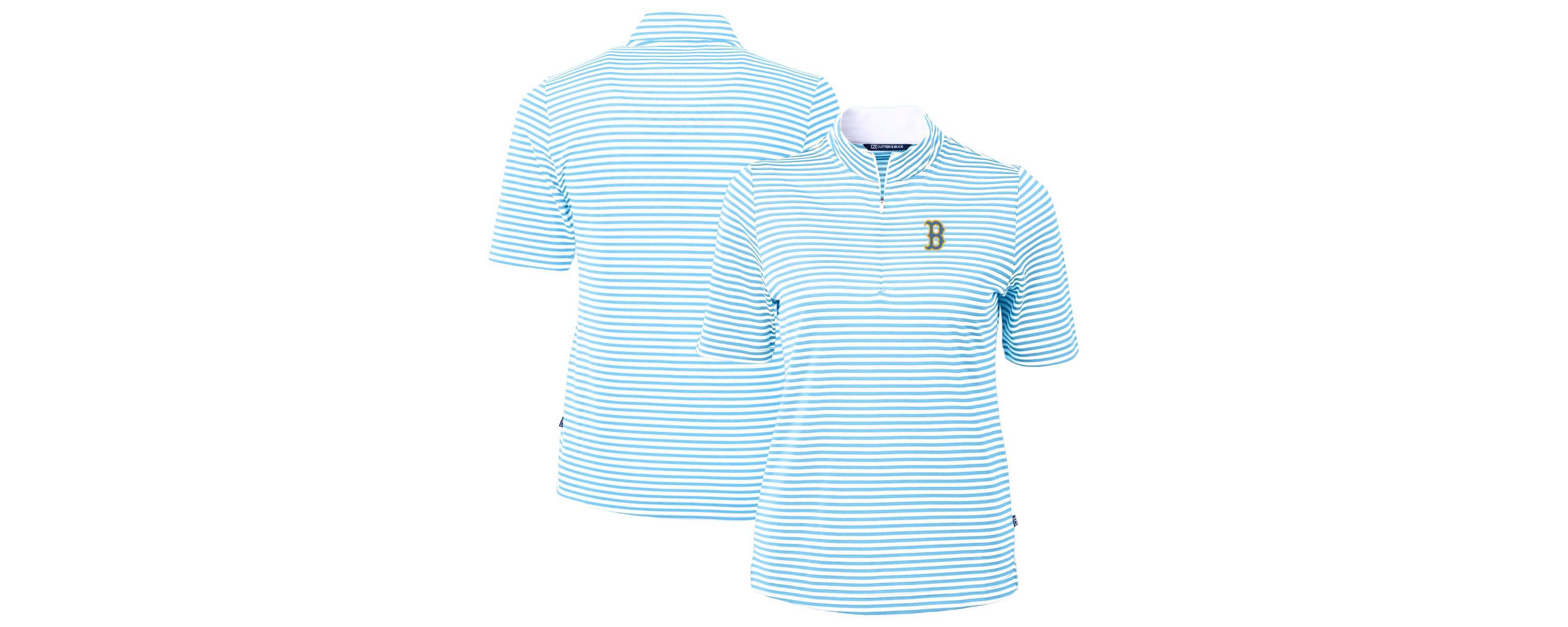 Boston Red Sox MLB Powder Boston Sox City Connect Virtue Eco Pique Stripe Recycled Top