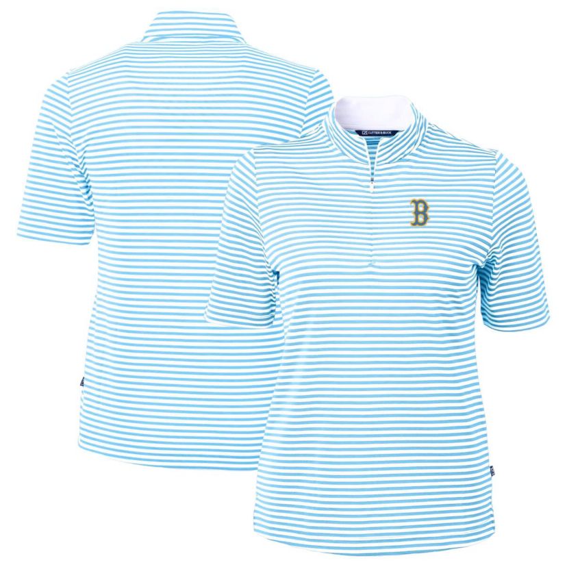 Boston Red Sox MLB Powder Boston Sox City Connect Virtue Eco Pique Stripe Recycled Top