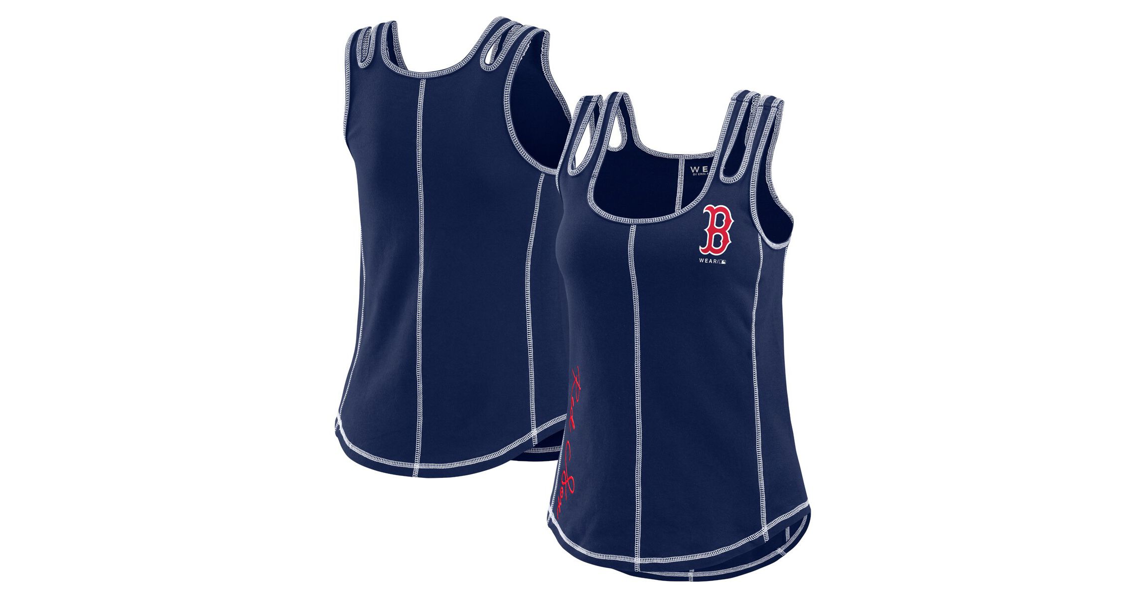 Boston Red Sox MLB Boston Sox Contrast Stitch Tank Top