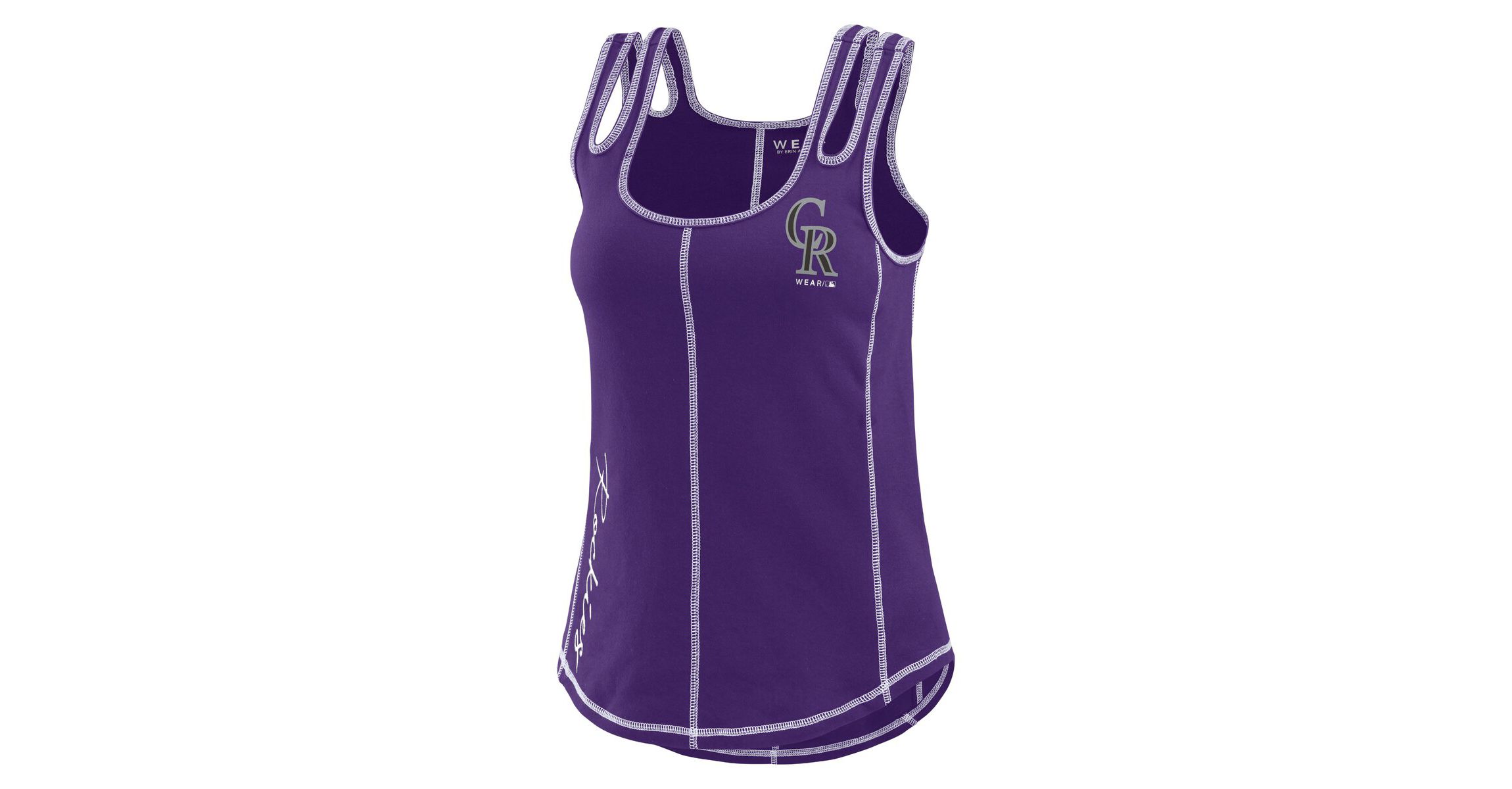 MLB Colorado Rockies Contrast Stitch Tank Top