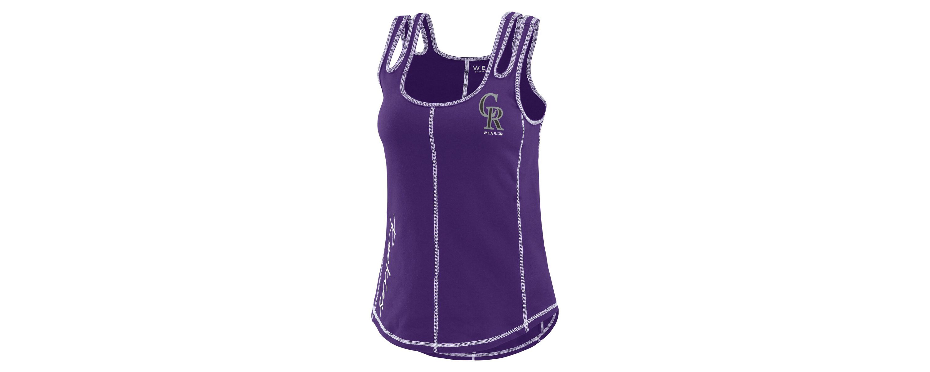 MLB Colorado Rockies Contrast Stitch Tank Top